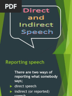 Direct - and - Indirect Speech