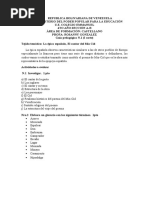 Guia Pedagogica 4 Año A-B Asignatura Castellano Profa Rosanny G.