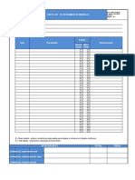 015-F-HSE-091 - Check List de Herramientas Manuales