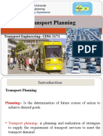 CH 4 1 Transport Planning