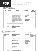 Planificación Semestre II Música - 6to Básico