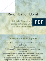 Nutrigenética y Nutrigenómica 2020