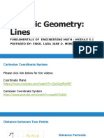 Module 5.1 - AnalyticGeom - Lines