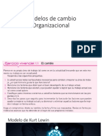 Modelos de Cambio Organizacional 1