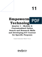 Empowerment Technology Q1 - Module2 - For Upload