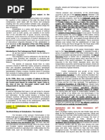 Module 1 - The Contemporary World