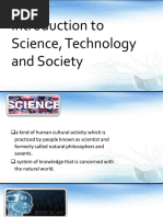 STAS 111 - Introduction To Science, Technology and Society