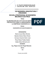 Plan de Mantenimiento PDF