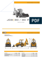 Retroescavadeira JCB - 3C / 3C Plus