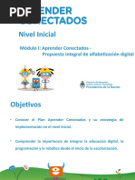 Módulo I - Aprender Conectados - Propuesta Integral de Alfabetización Digital