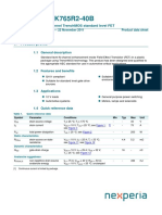 Transistor BUK765R2-40B Datasheet