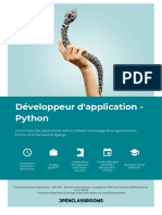 322 Developpeur Dapplication Python FR FR Standard