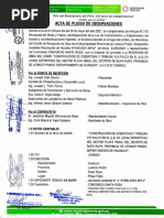 Acta de Observaciones