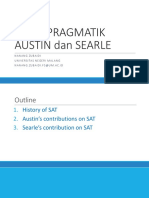 TEORI PRAGMATIK AUSTIN Dan SEARLE