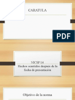 NICSP 14 - Hechos Ocurridos Después de La Fecha de Presentación