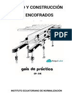 Diseño y Construcción de Encofrados (Arquinube)