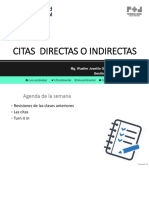 6sesión 6a - Citas Directas o Indirectas .