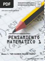 Plan de Acompañamiento Matemáticas I RSM - AGO - 2021