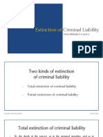 Extinction of Criminal Liability