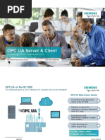 Simatic OPC UA Server and Client en