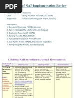 Summary of NAP Implementation Review