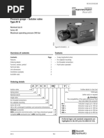 Pressure Gauge - Isolator Valve Type AF 6: Nominal Size 6 Series 4X Maximum Operating Pressure 300 Bar