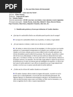 Analisis Documental - Antes Que Sea Tarde - (Evaluación Sumativa 2° Trimestre)