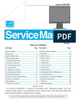 Lenovo 9220 HB1 LCD Monitor Service Manual