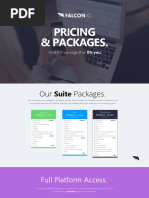 Falcon Pricing & Packages