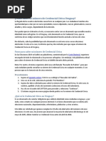 #5-08 Cómo Saber Mi Número de Credencial Cívical Uruguay