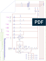 DOL Power and Control Wiring Drawing With External Trip