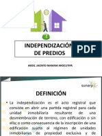 TEMA 1 - Independización-De-Predios