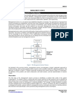 The Management Science Approach To Problem Solving