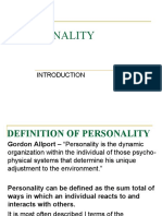 Personality