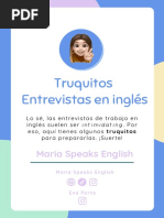 Truquitos para Entrevista de Trabajo en Inglés