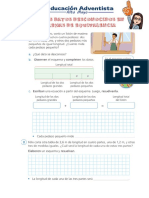 Hallamos Datos Desconocidos en Problemas de Equivalencia