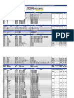 Tabela de Aplicação e Valores - OBDMAP PLAY SERVICE - 07.07.21