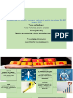 ISO 9001 DE 2015 y Six Sigma