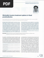 Minimally Invasive Treatment Options in Fixed Prosthodontics-Edelhoff 2016