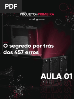 Semana Projeto de Primeira - Rodrigo Rosar - Ebook Aula 1