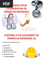 Techniques D'elaboration de Termes de References