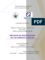 Actividad 5. Métodos de Investigación en Las Ciencias Sociales