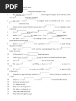 (Learn) (Not / Work) (Not / Be) (Pass / Want) (Study) : Fill The Gaps With The Correct Tenses