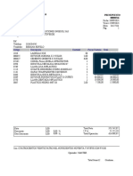 Código Descripción Cantidad Precio Unitario Total: Willian Espitia