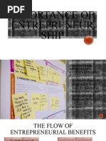 Importance of Entrepreneur Ship