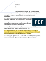 Lista 01 Processo de Fabricação B