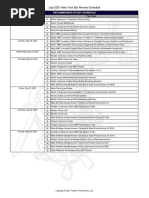 July 2021 New York Bar Review Schedule