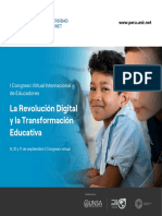 Primer Congreso Virtual Internacional de Educadores Unir 2021