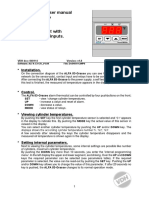 v007 User Manual ALFA 53-Grasso Thermo-Master Compressor Unit With PCB For Sensor Inputs