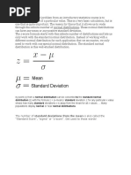 Z Score Meaning and Importance